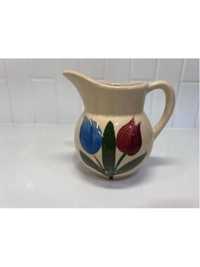 Vintage Watt Pottery - Tulip Pitcher #62